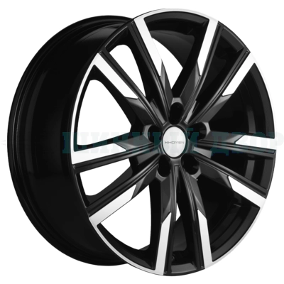 5*114.3 19" Et35 7.5J Khomen Wheels KHW1905 (Lexus NX) 60.1 Black-FP
