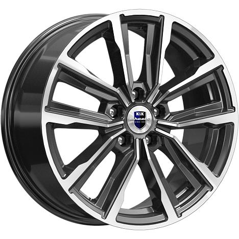 5*108 17" Et35 7.5J КиК Лацио 67.1 алмаз чёрный