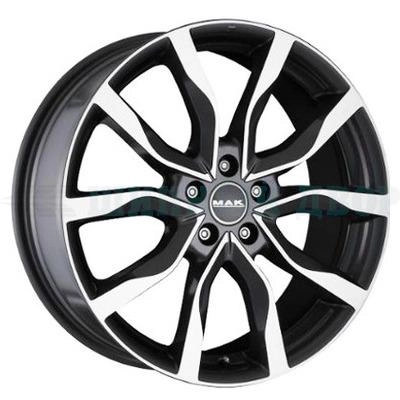 5*120 21" Et49 9.5J MAK Highlands 72.6 Black mirror