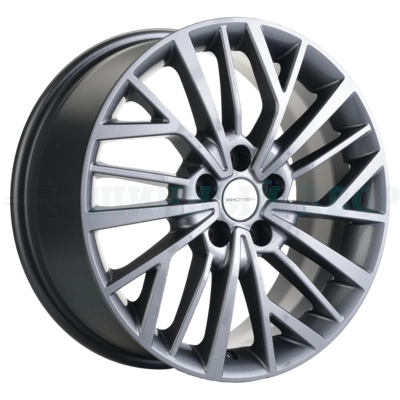 5*110 17" Et46 7J Khomen Wheels KHW1717 (Changan CS35/CS35 Pro) 63.3 Gray