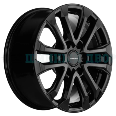 6*139.7 18" Et25 7.5J Khomen Wheels KHW1805 (LC Prado) 106.1 Black