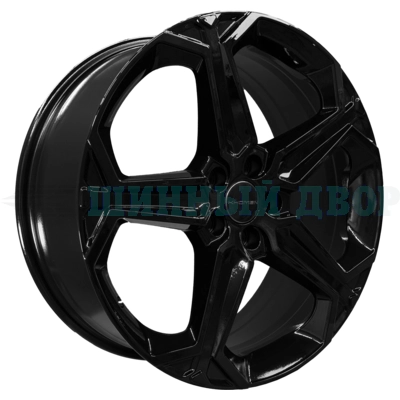 5*114.3 19" Et35 7.5J Khomen Wheels KHW1909 (Changan Uni-K/Uni-V) 60.1 Black