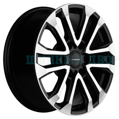6*114.3 18" Et38 7.5J Khomen Wheels KHW1805 (Mohave) 67.1 Black-FP