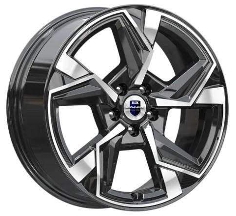 5*110 18" Et37 7.5J КиК Кайан 65.1 алмаз чёрный