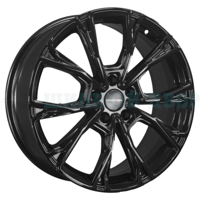 5*114.3 19" Et45 7.5J Khomen Wheels KHW1907 (CX-5/CX8) 67.1 Black