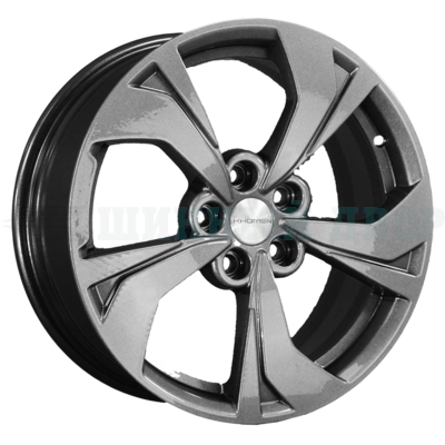 5*110 17" Et46 7J Khomen Wheels KHW1724 (CS35 Plus) 63.3 Gray