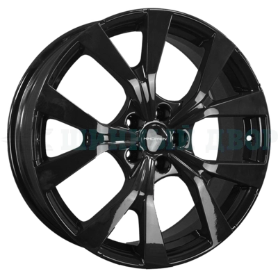 5*108 19" Et33 7J Khomen Wheels KHW1906 (Chery Tiggo 7 Pro) 60.1 Black
