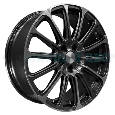 5*114.3 19" Et35 7.5J Khomen Wheels KHW1910 (Lexus NX) 60.1 Gray-FP