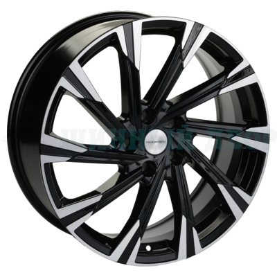 5*112 19" Et32 7.5J Khomen Wheels KHW1901 (BMW X3/X4) 66.6 Black-FP