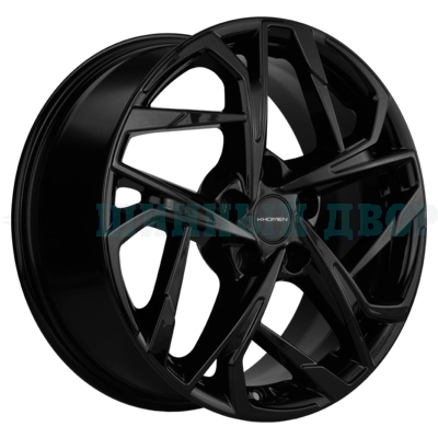 5*110 17" Et46 7J Khomen Wheels KHW1716 (Changan CS35/CS35 Pro) 63.3 Black