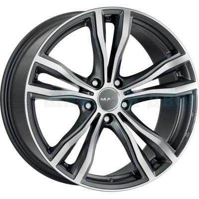 5*112 21" Et43 10.5J MAK X-Mode 66.6 Gunmetal Mirror Face