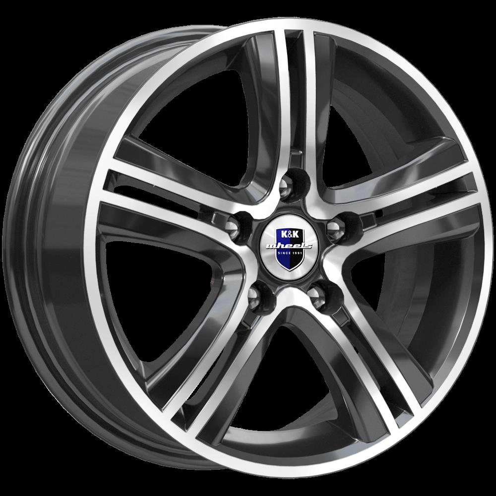 5*120 18" Et30 8.0J КиК Борэй 72.6 алмаз чёрный