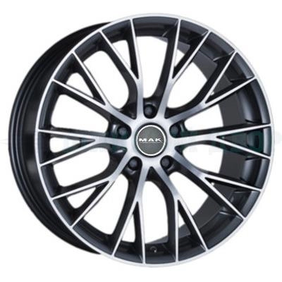 5*112 20" Et35 9.5J MAK Munchen 76 Gunmetal Mirror Face