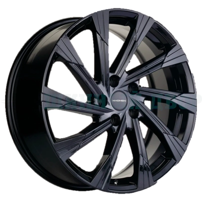 5*114.3 19" Et39 7.5J Khomen Wheels KHW1901 (NX/Rav4) 60.1 Black