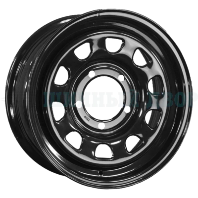 6*139.7 18" Et15 8J ZEPP 4x4 Toyota Nissan Semicircle 110 Gloss Black