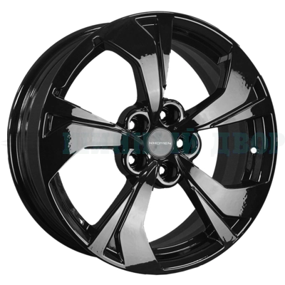 5*110 17" Et46 7J Khomen Wheels KHW1724 (CS35 Plus) 63.3 Black