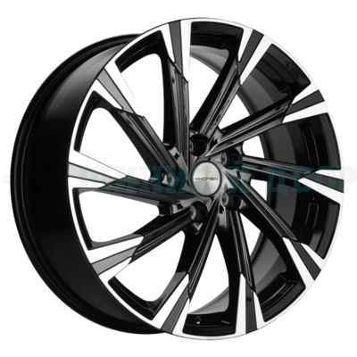 5*108 19" Et47 7.5J Khomen Wheels KHW1901 (Chery Tiggo 8) 60.1 Black-FP