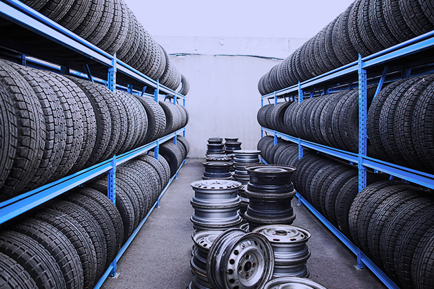 Хранение шин и дисков