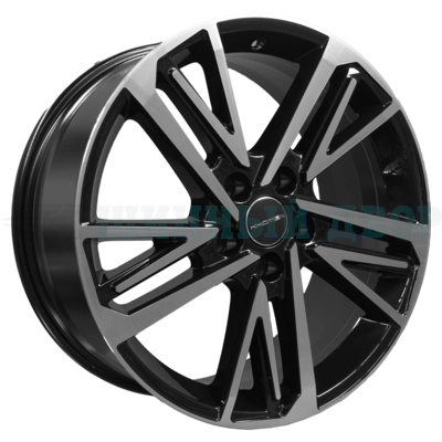 5*108 18" Et47 8J Khomen Wheels KHW1815 (Chery Tiggo 8 Pro/Pro Max) 60.1 Black-FP