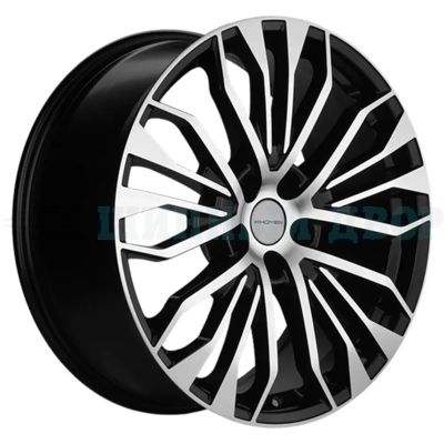 5*108 20" Et46 8.5J Khomen Wheels KHW2009 (Tugella) 63.4 Black-FP