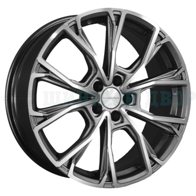 5*120 19" Et30 7.5J Khomen Wheels KHW1907 (Voyah Free) 66.1 Gray-FP