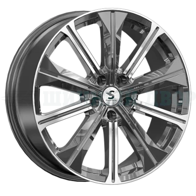 5*108 19" Et45 7J Premium Series КР013 (Tiggo 8 Pro) 60.1 Diamond Gloss Graphite