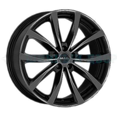 5*114.3 19" Et40 8J MAK Wolf 76 Gloss Black
