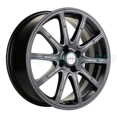 4*100 17" Et43 6.5J Khomen Wheels KHW1707 (Lada Vesta Cross) 60.1 Gray