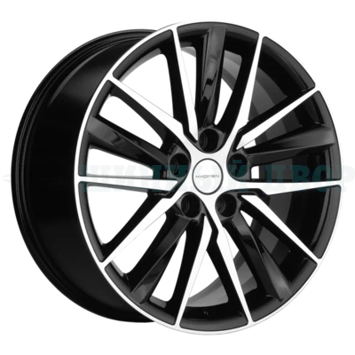 5*108 18" Et47 8J Khomen Wheels KHW1807 (Chery Tiggo 8/8 Pro) 60.1 Black-FP