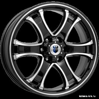 6*114,3 18" Et38 7.5J КиК Балеар 67.1 алмаз чёрный