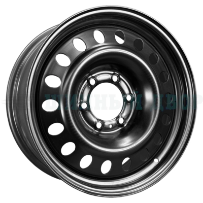 6*139.7 17" Et25 7.5J ZEPP 4x4 DYC 106 Black