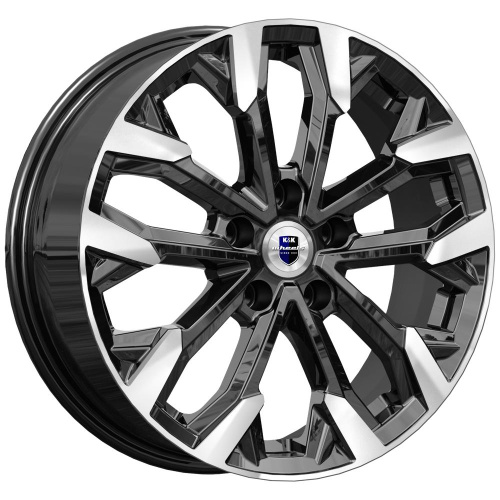 5*108 17" Et43 6.5J K&K Морейн алмаз чёрный 65,1