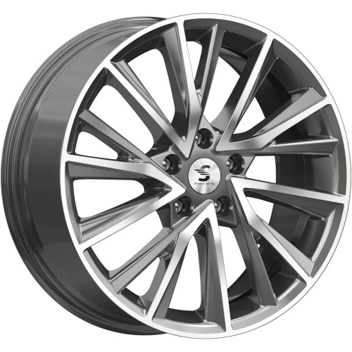 5*112 18" Et40 7.5J КиК КР010 57.1 Diamond Gloss Graphite