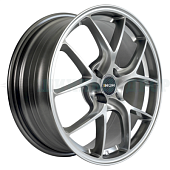 5*100 17" Et48 7J INCH FA8538 56.1 Gloss Black Machined Face