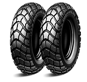 130/90 -10 Michelin Reggae 61J  Front/Rear